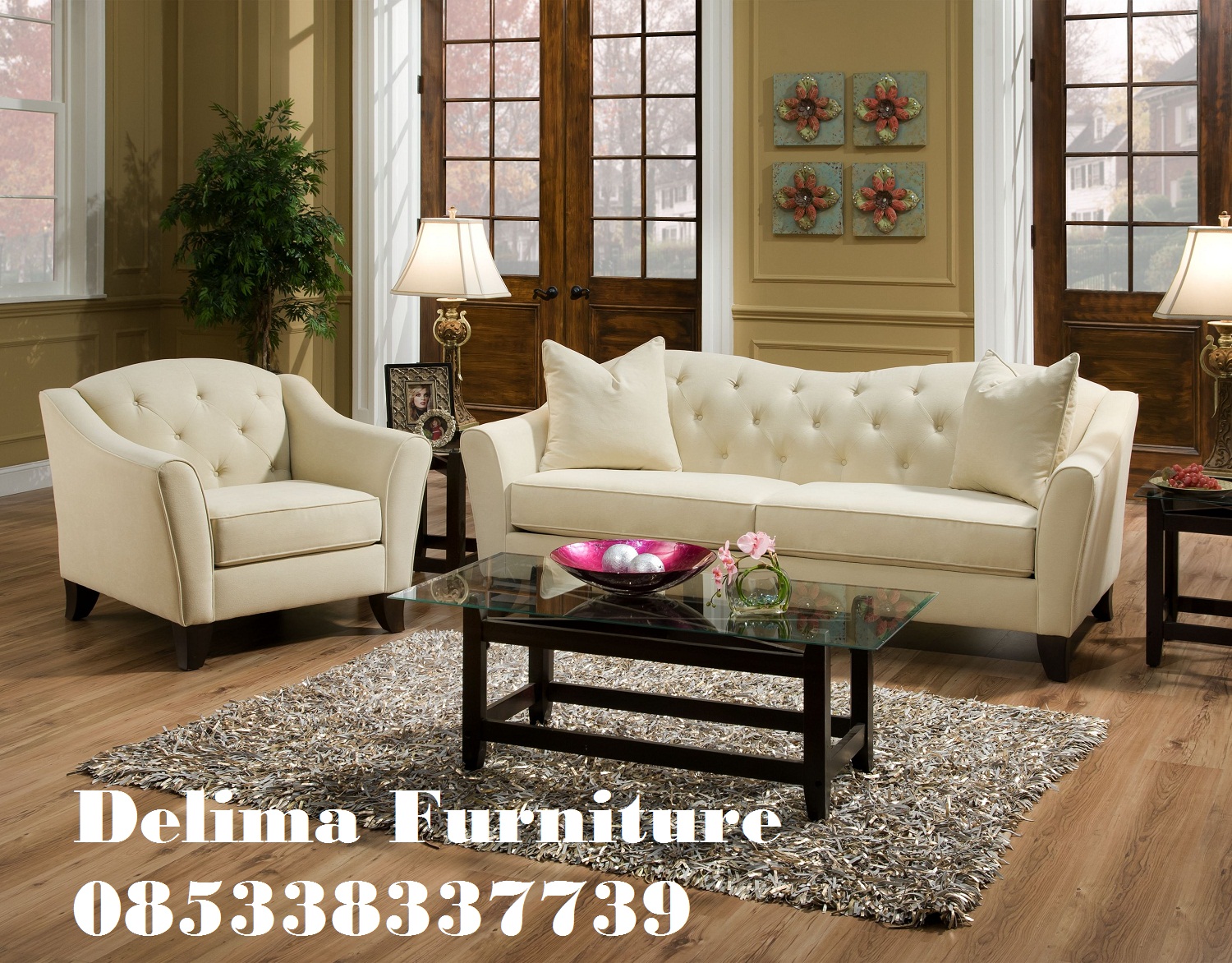Sofa Minimalis Modern Untuk Ruang Tamu Kecil Dan Besar CVDelima