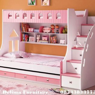  Tempat  Tidur  Tingkat  Anak  perempuan Ranjang Susun Harga 