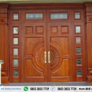 Desain Pintu Kupu Tarung Mewah | Model Pintu Rumah Utama ...