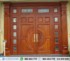 Pintu Kupu Tarung Mewah Modern Kayu Jati
