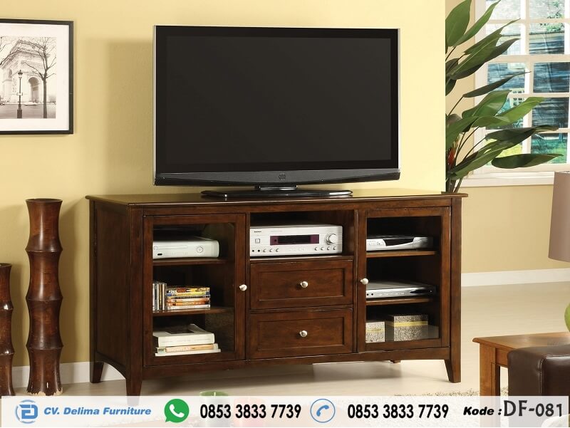 Bufet Tv Minimalis Terbaru Cabinet Stand kayu Jati