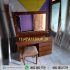 Meja Rias Lampu Kayu Jati Minimalis