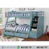 Tempat Tidur Tingkat Grey Harga Murah