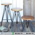 Kursi Cafe Stool Industrial Minimalis Modern