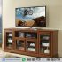 Bufet Tv Minimalis Kayu Jati Transparan