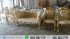 Kursi Pelaminan Prancis Warna Gold