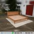 Tempat Tidur Minimalis Kanada Kayu Jati