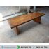 Bangku Kayu Trembesi Flat Minimalis Murah