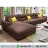 Sofa Keluarga Kursi Santai Modern Lebar Jumbo