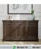 Bufet Tv Minimalis Dark Mahogany