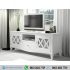 Bufet Tv Minimalis Modern Pintu dan Laci