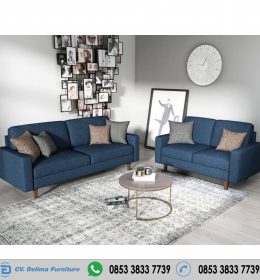 Kursi Sofa Modern Minimalis Loveseat