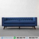 Sofa Panjang Minimalis Blue Bangku Modern