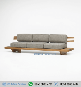 Bangku Bench Panjang Model Sofa Modern