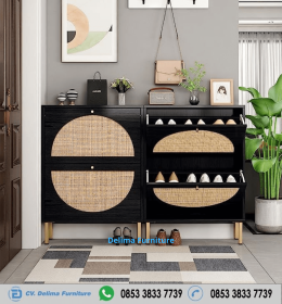 Rak Sepatu Blck Series Cabinet Drawer