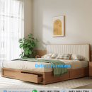 Tempat Tidur Kayu Jati Jepara Cabinet