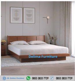 Tempat Tidur Kayu Jati Jepara Bed King