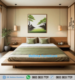 Tempat Tidur Kayu Jati Jepara Jerry