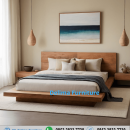 Tempat Tidur Minimalis Jati Jepara Sabina