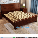 Tempat Tidur Minimalis Jati Solid Ezer