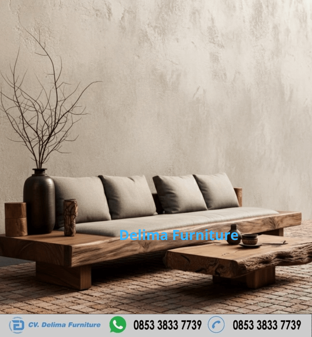 Harga Sofa Keluarga Santai Kayu Solid Antik