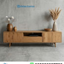 Meja Tv Scandinavian Jati Retro Minimalis