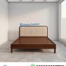Dipan Jati Headboard Busa Channel 5 Walnut Modern